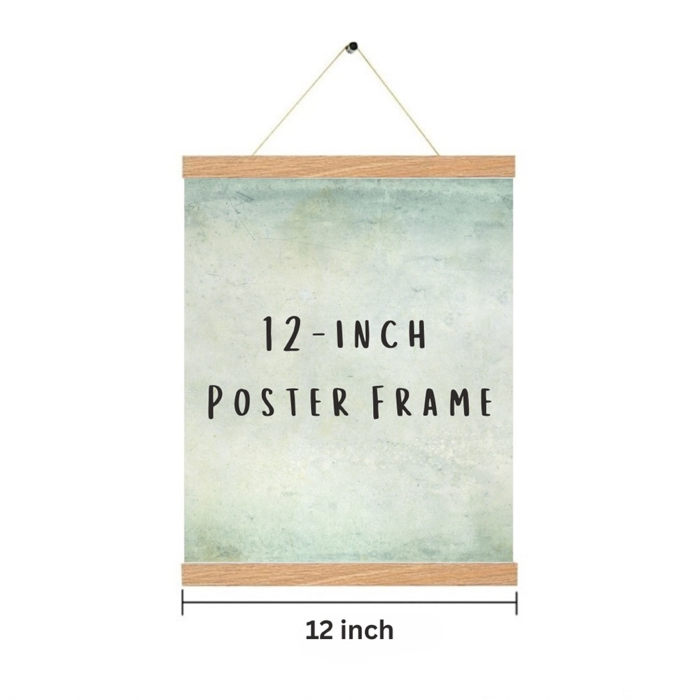 🖼️📏12-Inch Print/Poster Frame